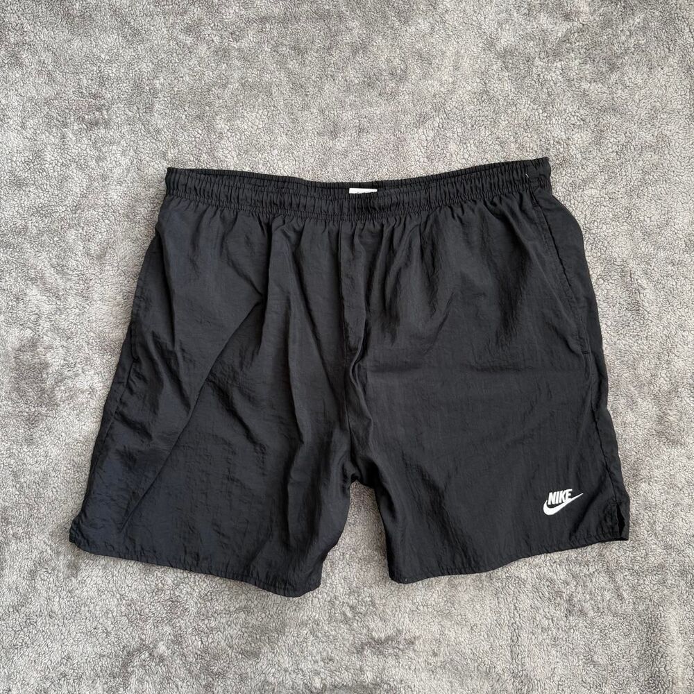 Nike black swim shorts